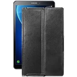 Чехол StatusCASE из экокожи для планшета Samsung Galaxy Tab A6 (T580) Черный глянец