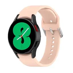 Ремінець для Samsung Galaxy Watch 5 40mm - бежевий ширина кріплення 20мм силікон Watchbands Galaxy OneLine (W41-4WB93973532) - мініатюра 2