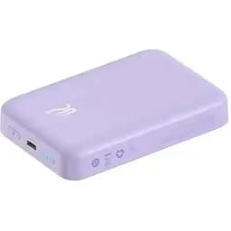 Портативний зарядний пристрій Baseus Magnetic Mini OS 20W 10000 mAh (PPCX110105) фіолетовий - мініатюра 5