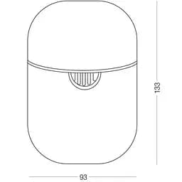 Соковижималка МВМ My Home ручна для фруктів (KP-06 WHITE) - мініатюра 4