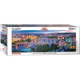 Пазл EuroGraphics Прага, Чехия, 1000 панорамных элементов (6010-5372)