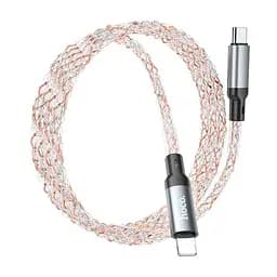 Кабель Hoco Type-C to Lightning Shine PD charging data cable U112 1 м, 20W/3A