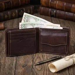 Чоловіче портмоне Tony Perotti Italico 3620 moro (90589) Темно-коричневе - мініатюра 4
