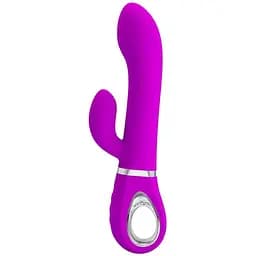 Вибратор-кролик Pretty Love Ternence 19.6 см фиолетовый