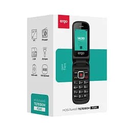 Мобільний телефон F241 Dual Sim Black Ergo teh0026461 - мініатюра 3