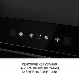 Витяжка Minola BGH 5677 BL 1000 LED пульт, повновбудована - мініатюра 7