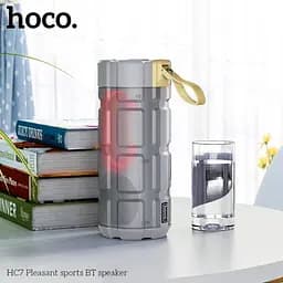Акустична система Hoco HC7 Pleasant sports BT speaker червоний - мініатюра 2