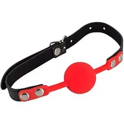 Кляп шарик Bad Kitty Naughty Toys Gag красный