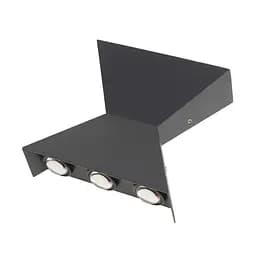 Підсвітка Brille фасадна LED 12W NW IP54 BK (AL-603/6)