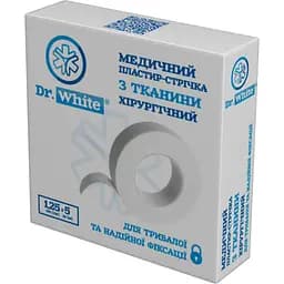 Медицинский пластырь Dr.White на тканевой основе 1.25 см х 5 м