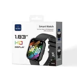 Смарт-годинник WIWU Smart Watch SW09 Black (6976975619520) - мініатюра 2
