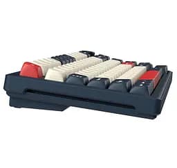 Клавиатура игровая механическая GamePro MK-266-BL Asgard Yord Keychron Super Red Switch Bluetooth 5.2/2.4 ГГц/USB Blue - мініатюра 3