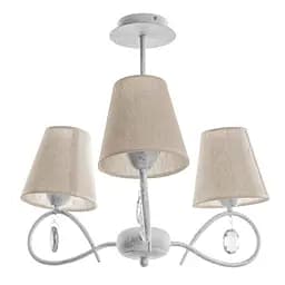 Люстра Brille с абажуром E27 60W WH VN (BKL-593S/3)