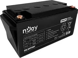 Акумуляторна батарея nJoy 12 V 65 Ah GEL (гелева) клеми T6 - мініатюра 2