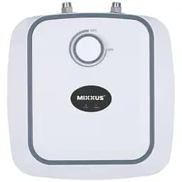 Водонагрівач Mixxus EWH-0606 Small Under під мийкою 6 л, 1500 Вт, мокрий ТЕН, вертикальний, квадратний, білий (WH0006)