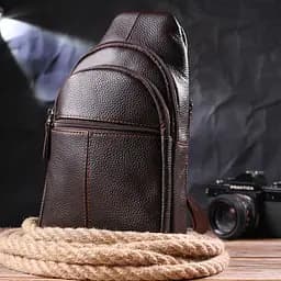 Чоловіча шкіряна сумка Vintage 16х30х5 см sum0022416 - мініатюра 6