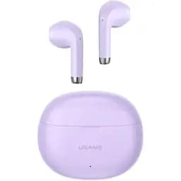 Навушники Usams Bluetooth YO17 TWS Earbuds Rhymbo Series BT5.3 Lilac