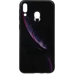 Чохол-накладка Toto Print Glass Space Case Samsung Galaxy M20 Black