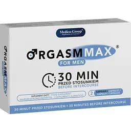 Натуральная добавка Medica-Group Orgasm Max for Men для повышения потенции 2 капсулы