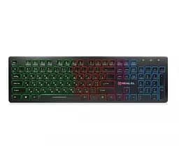 Клавіатура Comfort 7070 Backlit, Black REAL-EL teh0020641
