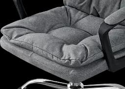 Офісне крісло GT Racer (B-471 Fabric Dark Gray) - мініатюра 4