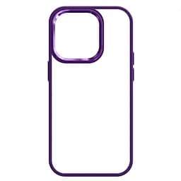 Чехол для Apple iPhone 15 Pro, UNIT2, фиолетовый, ударопрочный, прозрачный противоударный чехол-накладка из TPU и поликарбоната (PC), с защитными бортиками, защита всего корпуса от ударов и царапин, ArmorStandart (ARM69983) - мініатюра 2