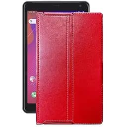 Чохол StatusCASE з екошкіри для планшету Prestigio Q Pro Червоний
