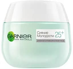 Денний крем для обличчя Garnier Skin Naturals Сяйво Молодості 25+, для всіх типів шкіри, 50 мл (C4929500)
