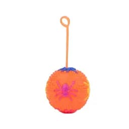 Мяч массажный, 7.5 см, свет, пищалка, на батарейках (в ассортименте)