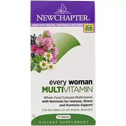 Мультивітаміни для жінок New Chapter Every Woman's 72 таблетки