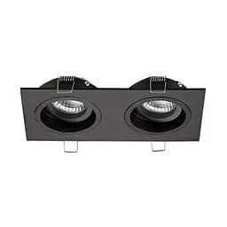 Світильник точковий Zuma Line 20068-BK CHUCK DL2 SQUARE