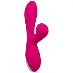 Вибратор-кролик 3 в 1 Alive Caribbean Shine Magenta с вакуумом и пульсирующей стимуляцией точки G