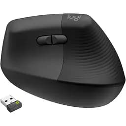Миша Logitech Lift Vertical Ergonomic for Business Graphite (910-006494) [97825] - мініатюра 2