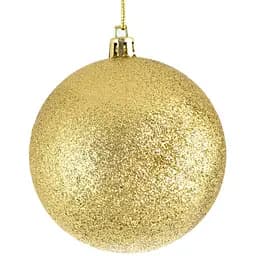 Куля Yes! Fun 8 см золотий гліттер (972589) 