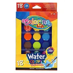 Фарби акварельні Colorino 18 кольорів (54737PTR)