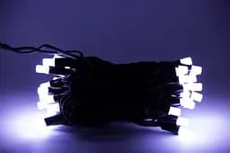 Світлодіодна новорічна гірлянда Devilon подовжувач IP44 LED 4 м 40 л холодний білий (040544) - мініатюра 2