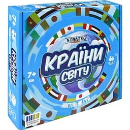 Настільна гра Strateg Країни світу (30952)