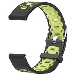 Спортивний ремінець Primo Perfor Classic для годинника Samsung Galaxy Watch 3 41 мм (SM-R850) Black Green