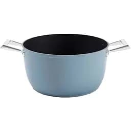 Кастрюля без крышки TVS Luna Induction 24 см, 5 л, голубой (00000022015)