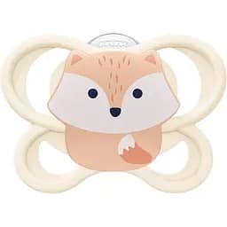 Пустушка Nuk Perfect Match Air силіконова розмір 1 0-6 міс. лисиця (3954156)