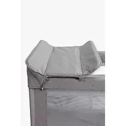 Ліжко-манеж VELANO Tino з другим ярусом та пеленатором Light grey (46159) - мініатюра 4