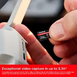 Карта пам'яті SanDisk 256GB microSDXC class 10 UHS-I U3 A1 Express (SDSQXFN-256G-GN4NN) - мініатюра 7