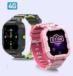 Дитячий смарт годинник з сім картою та GPS Lemfo F43 Годинник телефон для дітей з відеодзвінком, прослуховуванням та кнопкою SOS Синій - мініатюра 17