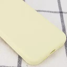 Чохол Epik Silicone Case Full Protective AA NO LOGO для Apple iPhone X/XS 5.8 Жовтий/Mellow Yellow - мініатюра 2