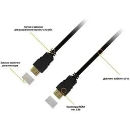 Кабель Piko HDMI-HDMI v1.4b 3m - мініатюра 2