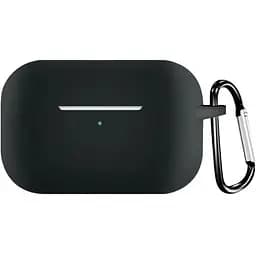 Чохол-накладка DK Apple AirPods Pro | Silicone Candy Friendly з карабіном (black)