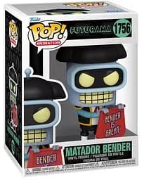 Фігурка Funko Pop Футурама Бендер Futurama Bender Matador 10 см FP F B 1756 - мініатюра 2