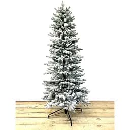 Ялинка Hvoya Traditional Slim лита 220 см засніжена