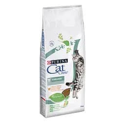 Сухий корм для стерилізованих кішок Cat Chow Sterilized 15 кг (курка)