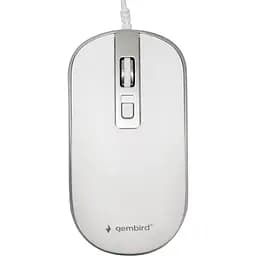 Миша Gembird MUS-4B-06-WS USB White/Grey